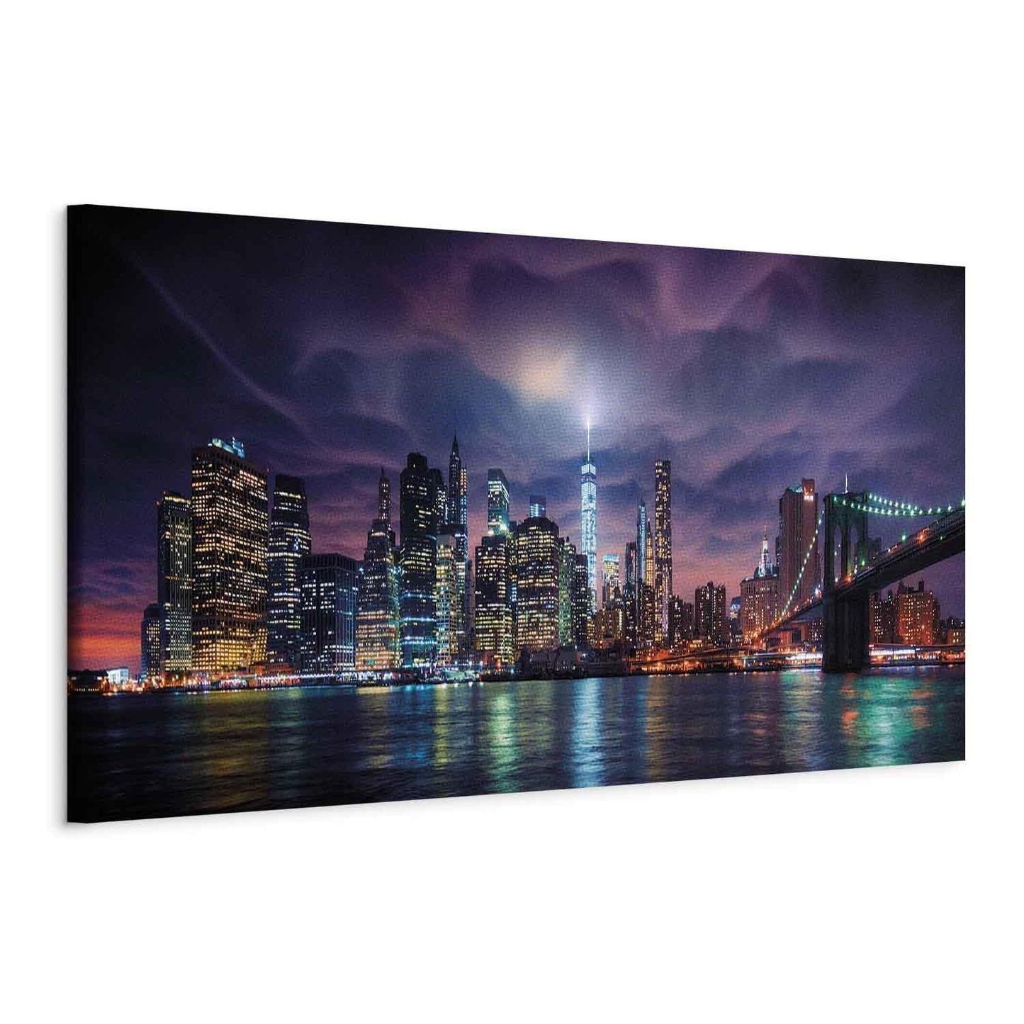 Leinwandbild - New York: Dark City