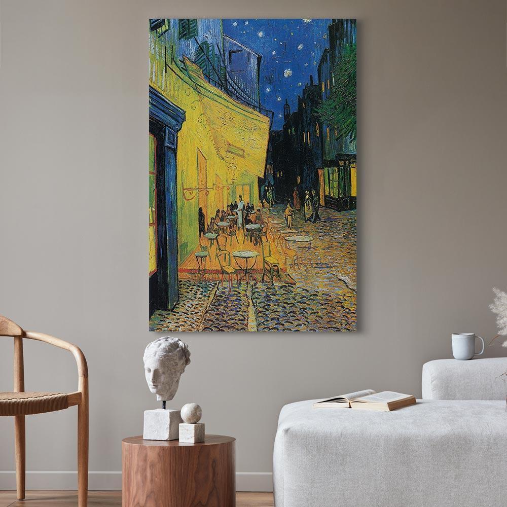 Leinwandbild - Vincent van Gogh – Café Terrace at Night