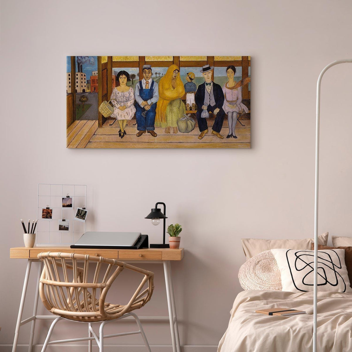 Leinwandbild - Frida Kahlo – The Bus