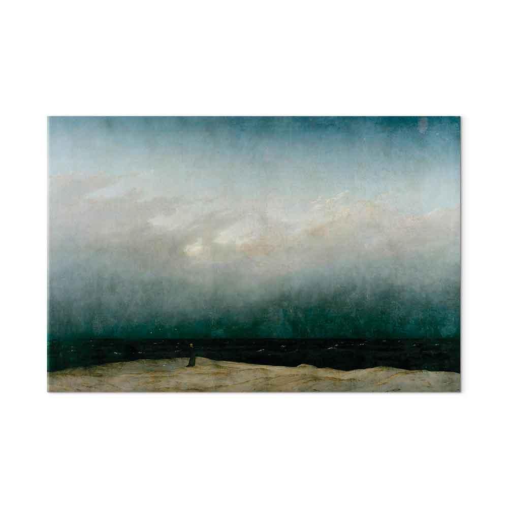 Leinwandbild - Caspar David Friedrich – The Monk by the Sea