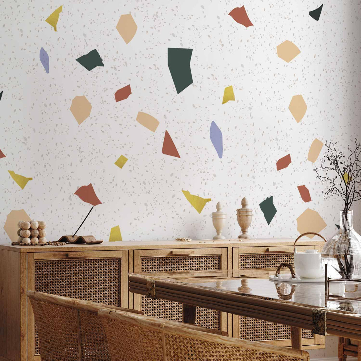 Fototapete - Subtle Terrazzo Pattern