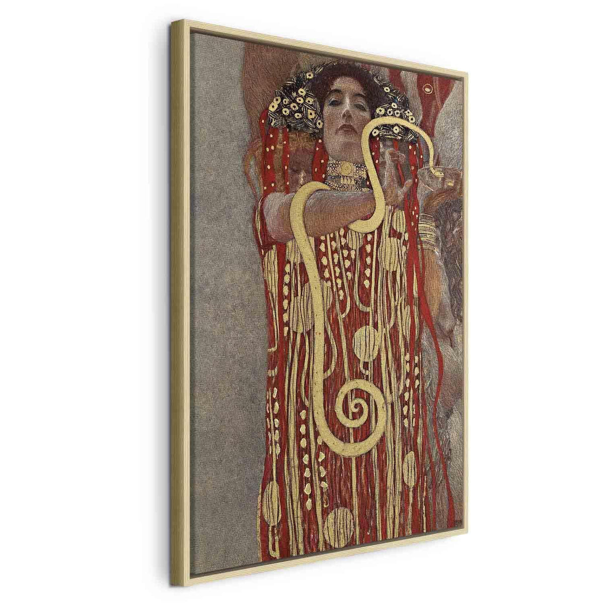 Leinwandbild - Gustav Klimt – Medicine (Hygiea)