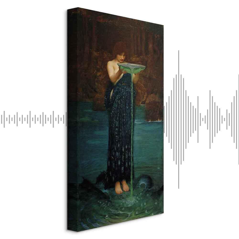Leinwandbild - John William Waterhouse – Circe Invidiosa