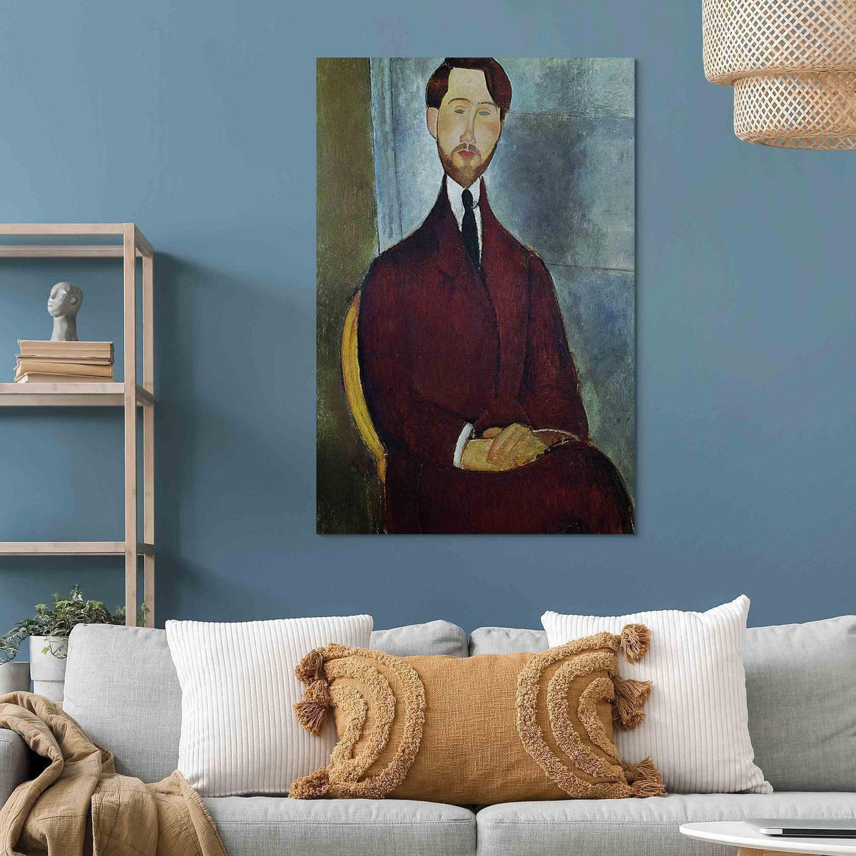 Leinwandbild - Amedeo Modigliani – Leopold Zborowski