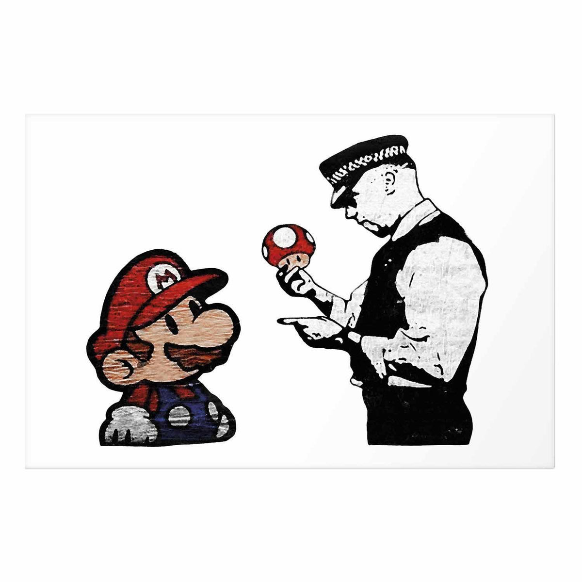 Poster - Banksy: Mushroom Picker