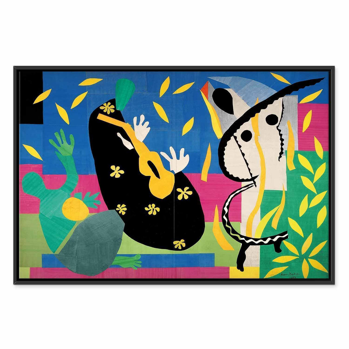 Leinwandbild - Henri Matisse – The Sorrows of the King