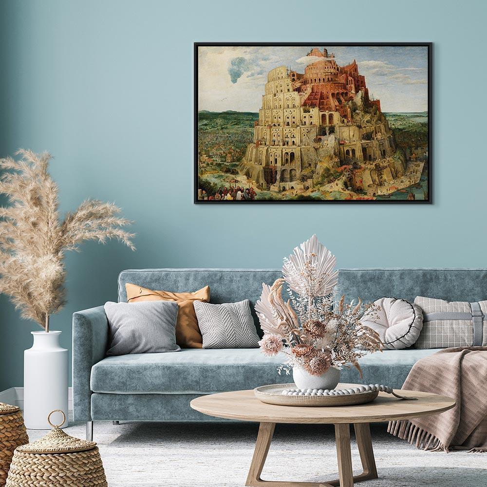 Leinwandbild - Pieter Bruegel the Elder – The Tower of Babel