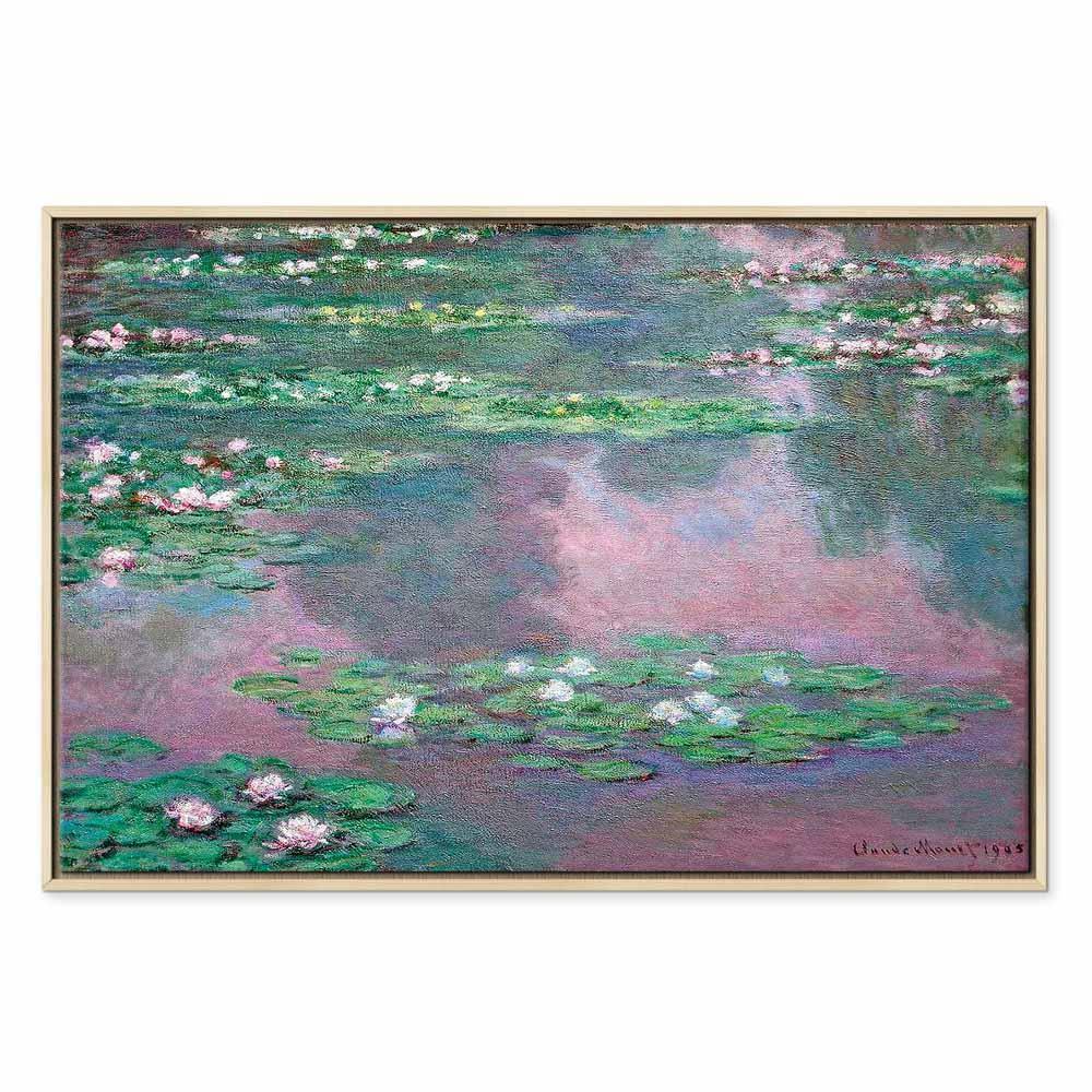 Leinwandbild - Claude Monet – Water Lilies
