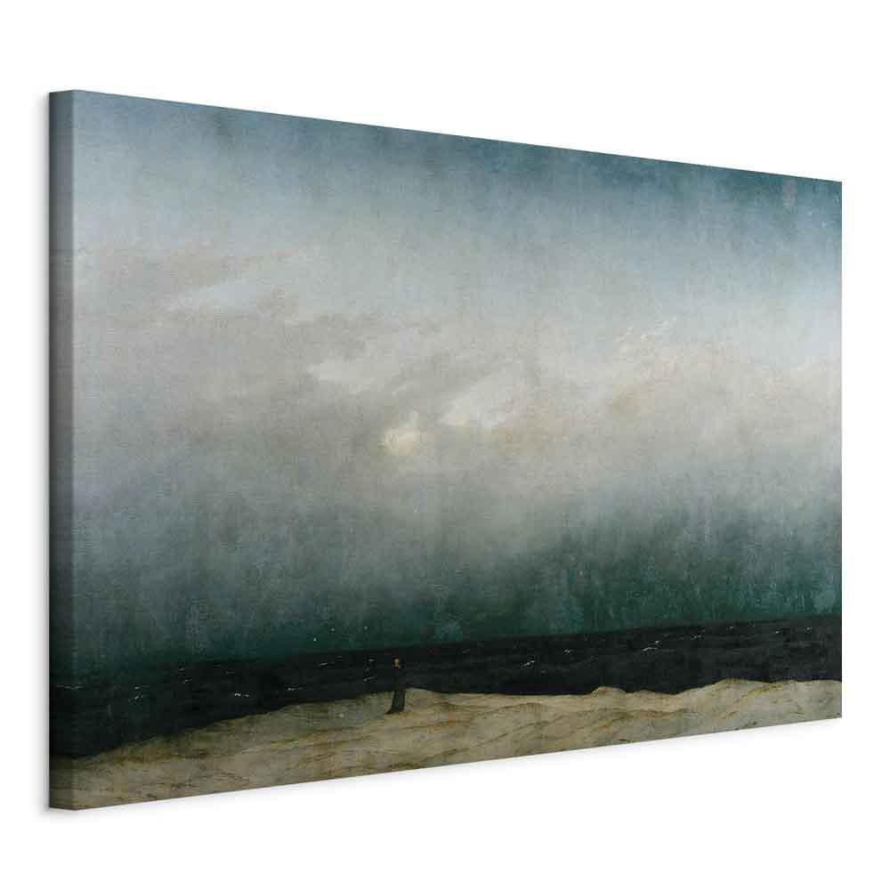 Leinwandbild - Caspar David Friedrich – The Monk by the Sea