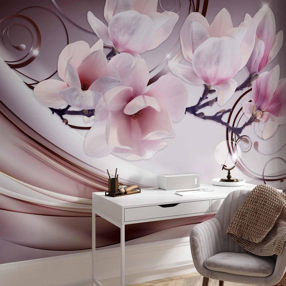Fototapete - Meet the Magnolias