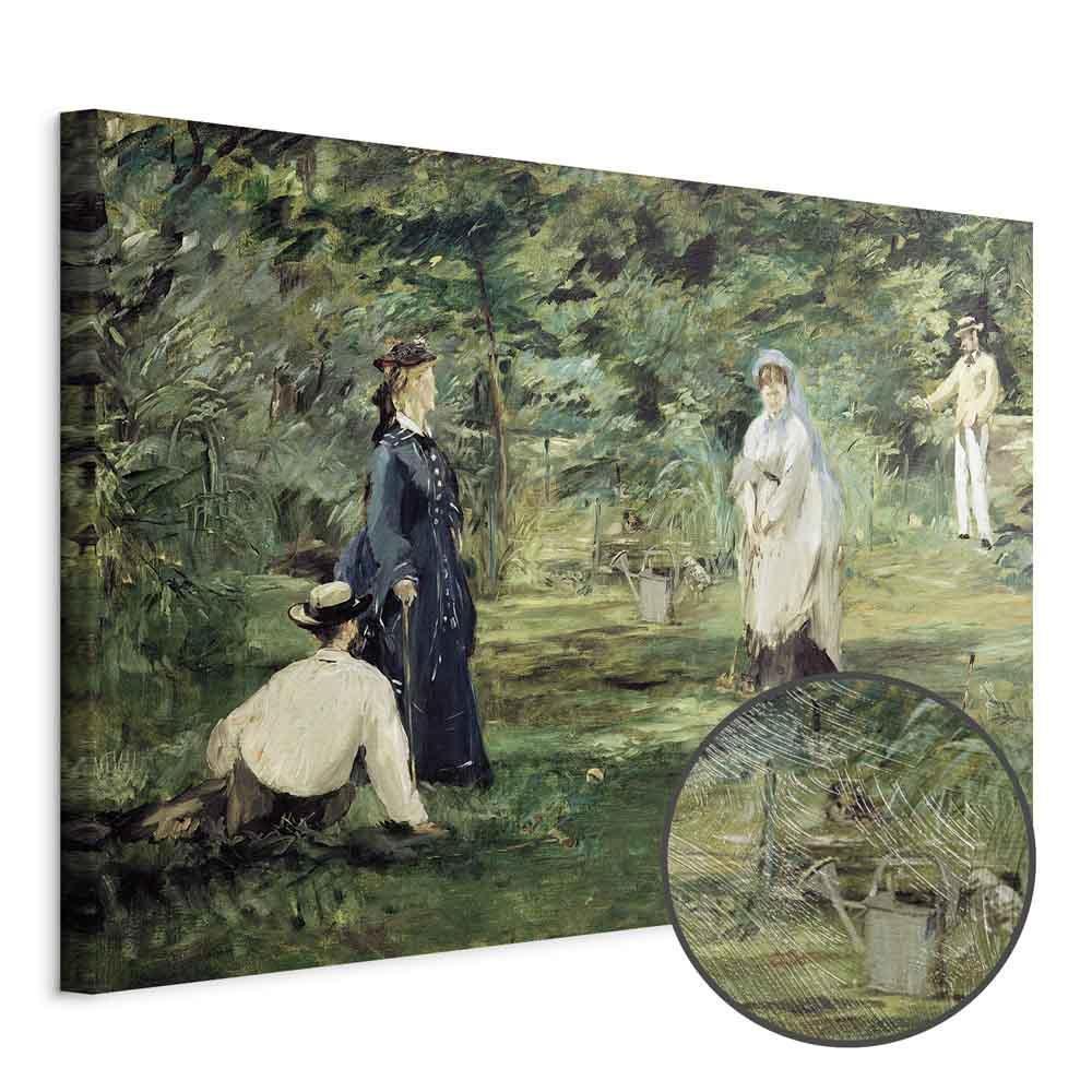 Leinwandbild - Edouard Manet – The Croquet Party in Paris