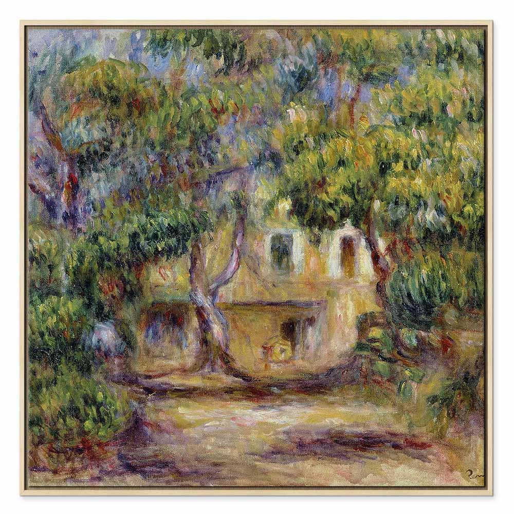 Leinwandbild - Pierre-Auguste Renoir – The Farm at Les Collettes