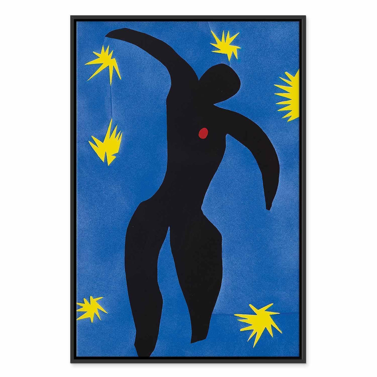 Leinwandbild - Henri Matisse – Icarus (from Jazz)