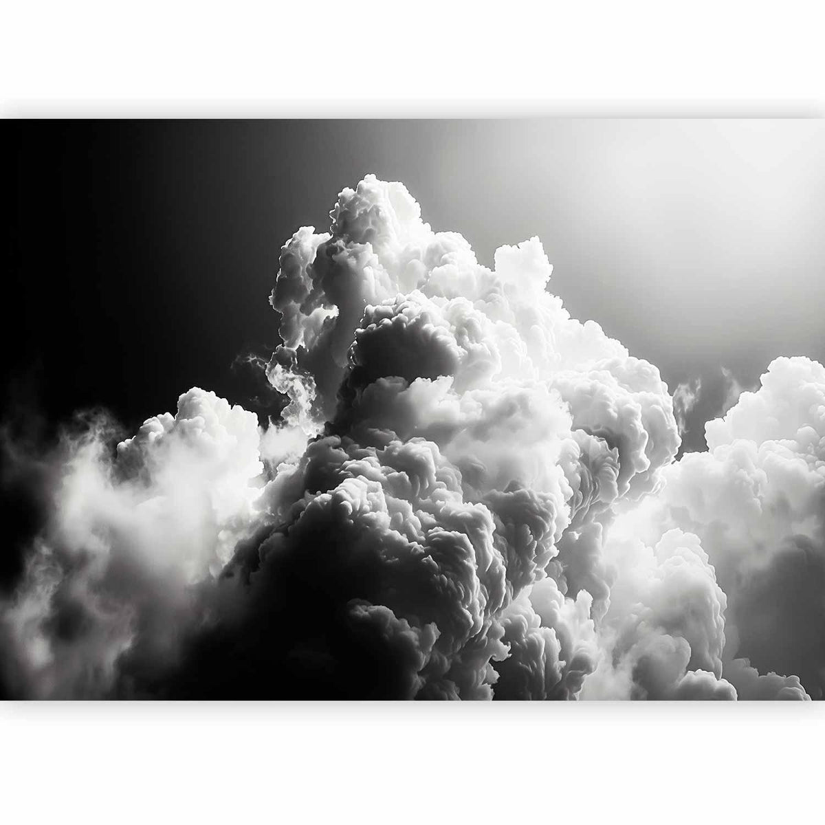 Fototapete - Clouds Like from Dreams: Let the Sun Illuminate Your Day – A Visual Feast