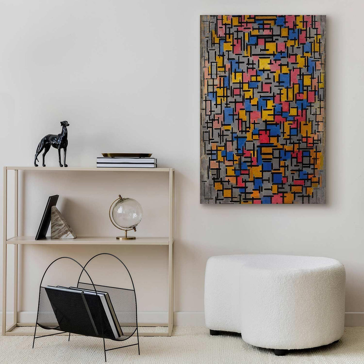 Leinwandbild - Piet Mondrian – Composition