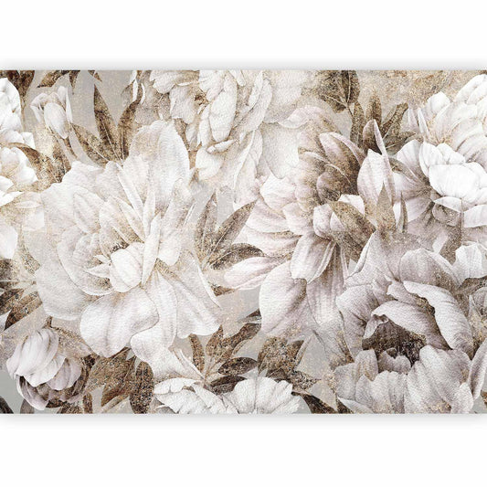 Fototapete Entfaltung des Duftes – Sinnliche Blütenpracht in zarten Farben