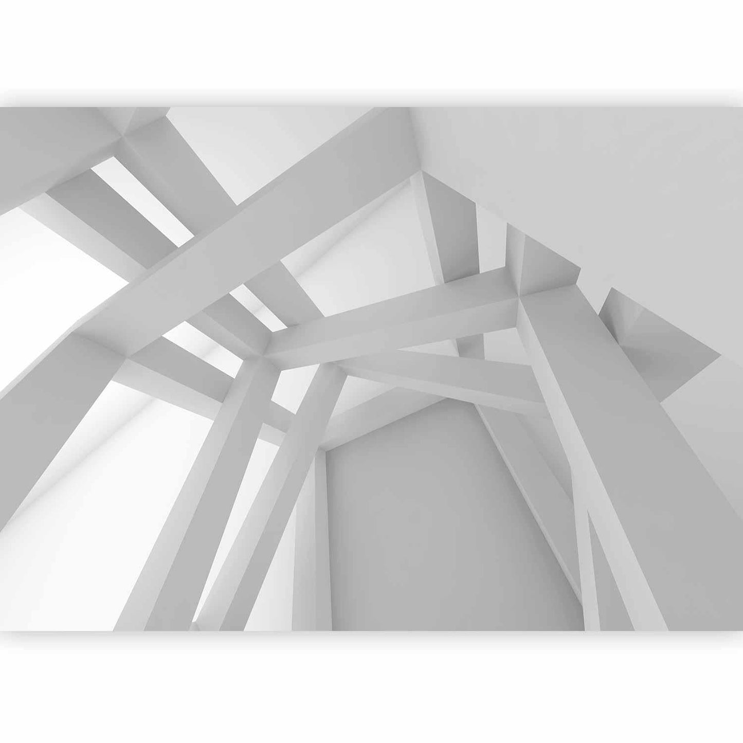Elegante Vliestapete mit moderner Konstruktion in 3D-Optik
