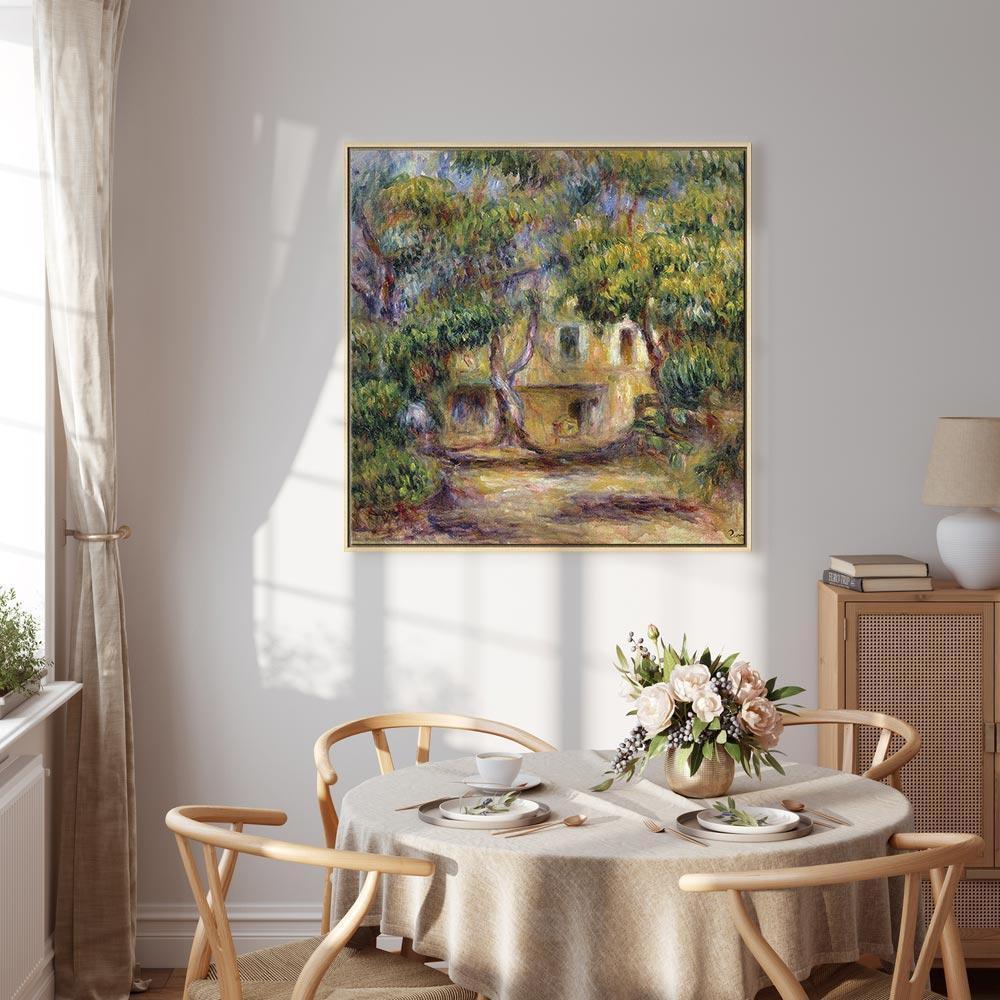 Leinwandbild - Pierre-Auguste Renoir – The Farm at Les Collettes