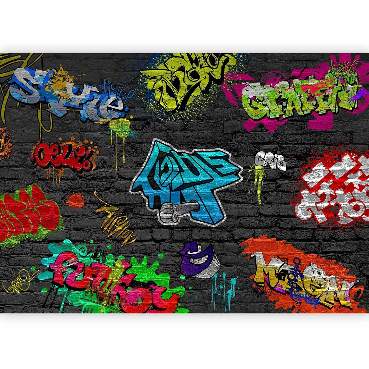 Fototapete - Graffiti wall