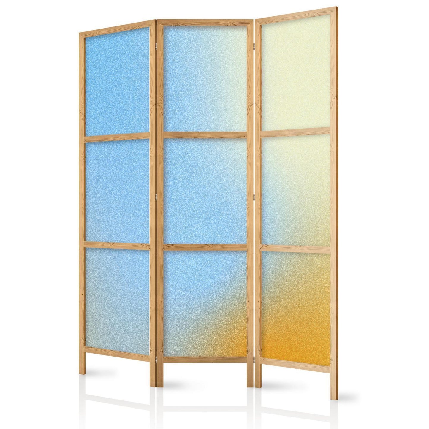 Japanischer Paravent - Energetic Gradient - Gradient Composition in Vibrant Colors Artgeist