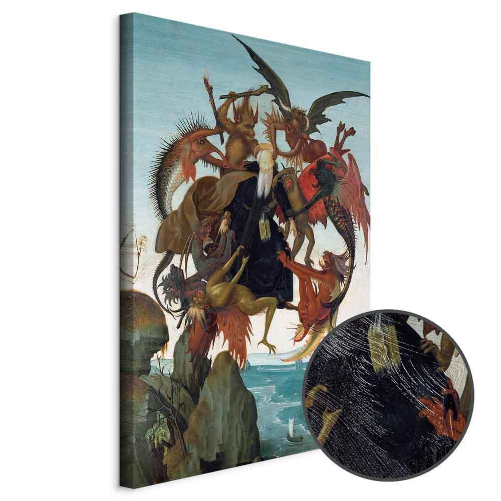 Leinwandbild - Michelangelo – The Torment of Saint Anthony