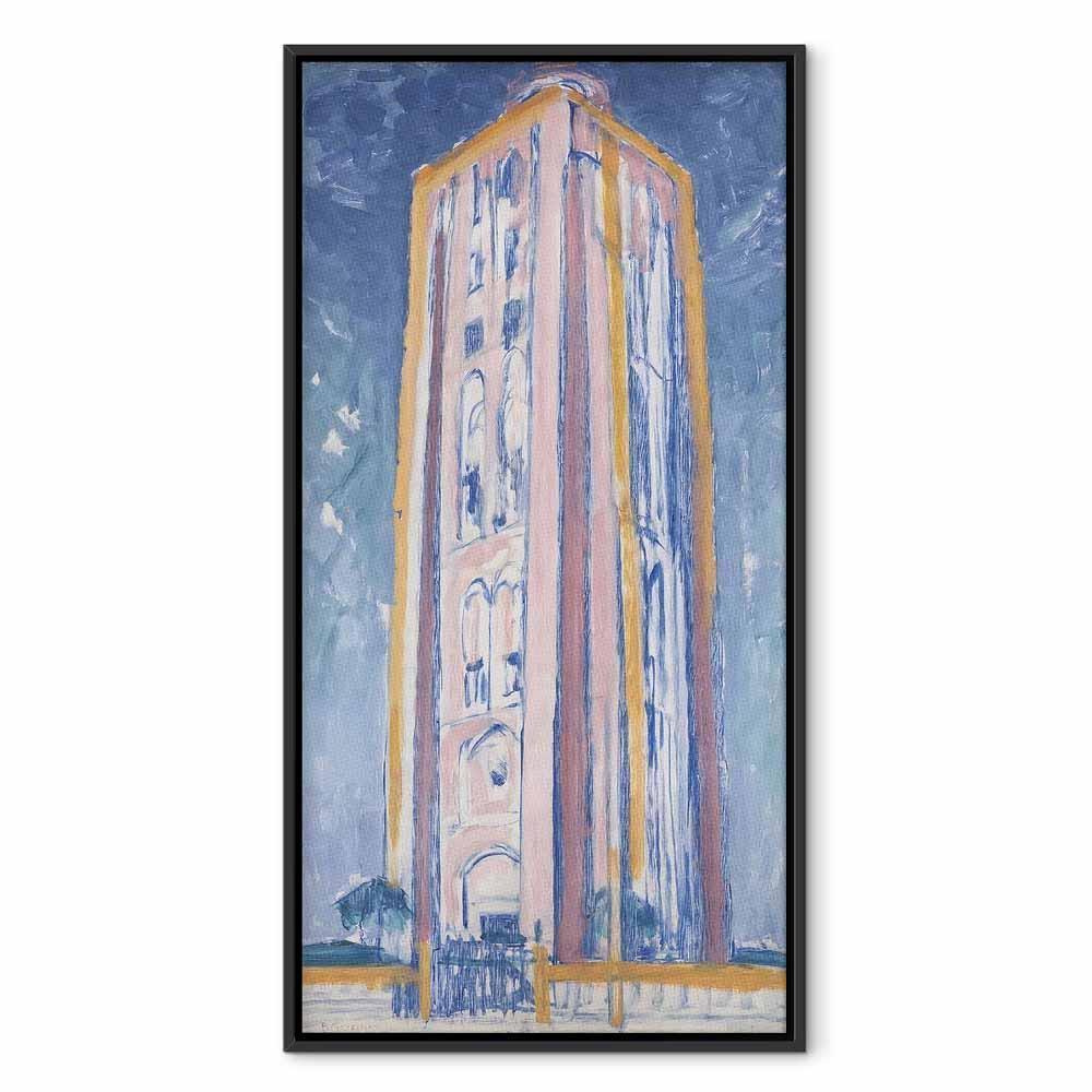 Leinwandbild - Piet Mondrian – Lighthouse near Westkapelle