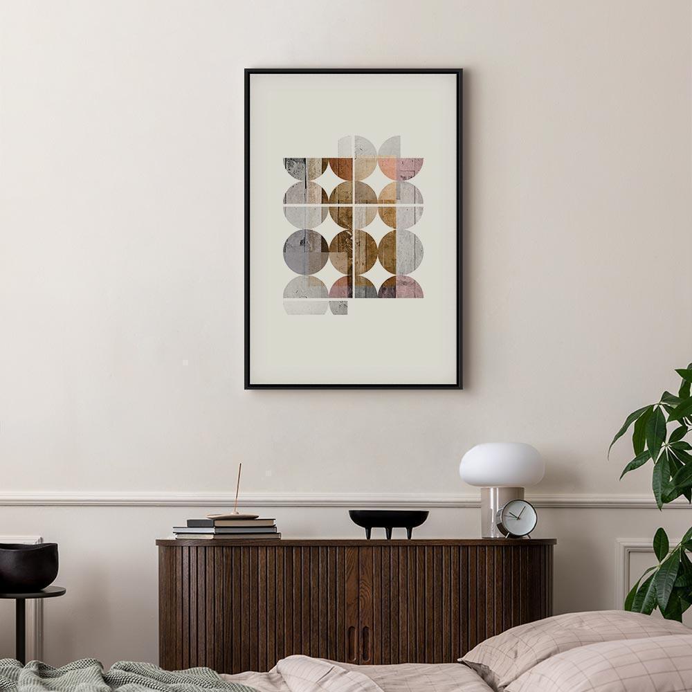 Leinwandbild - Harmonious Shape (1 Part) Vertical