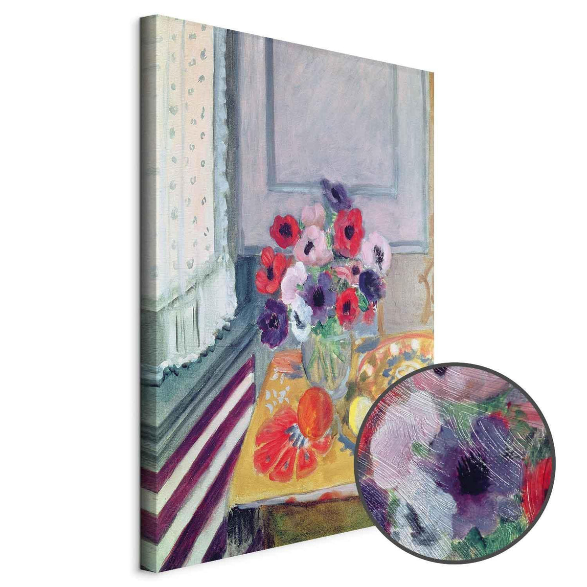 Leinwandbild - Henri Matisse – Still Life with Anemones