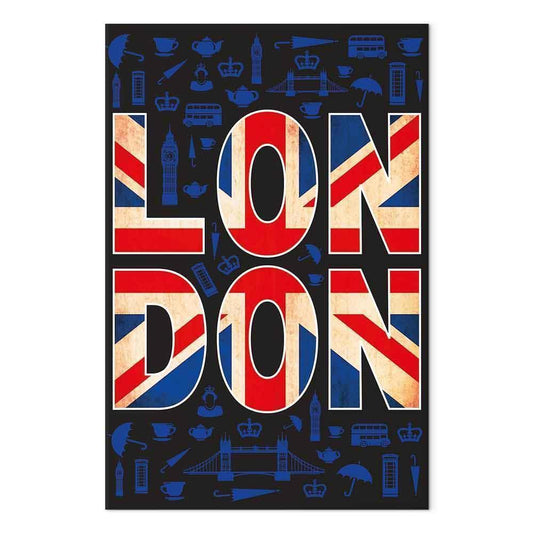 Leinwandbild - City of Culture (1 Part) Vertical