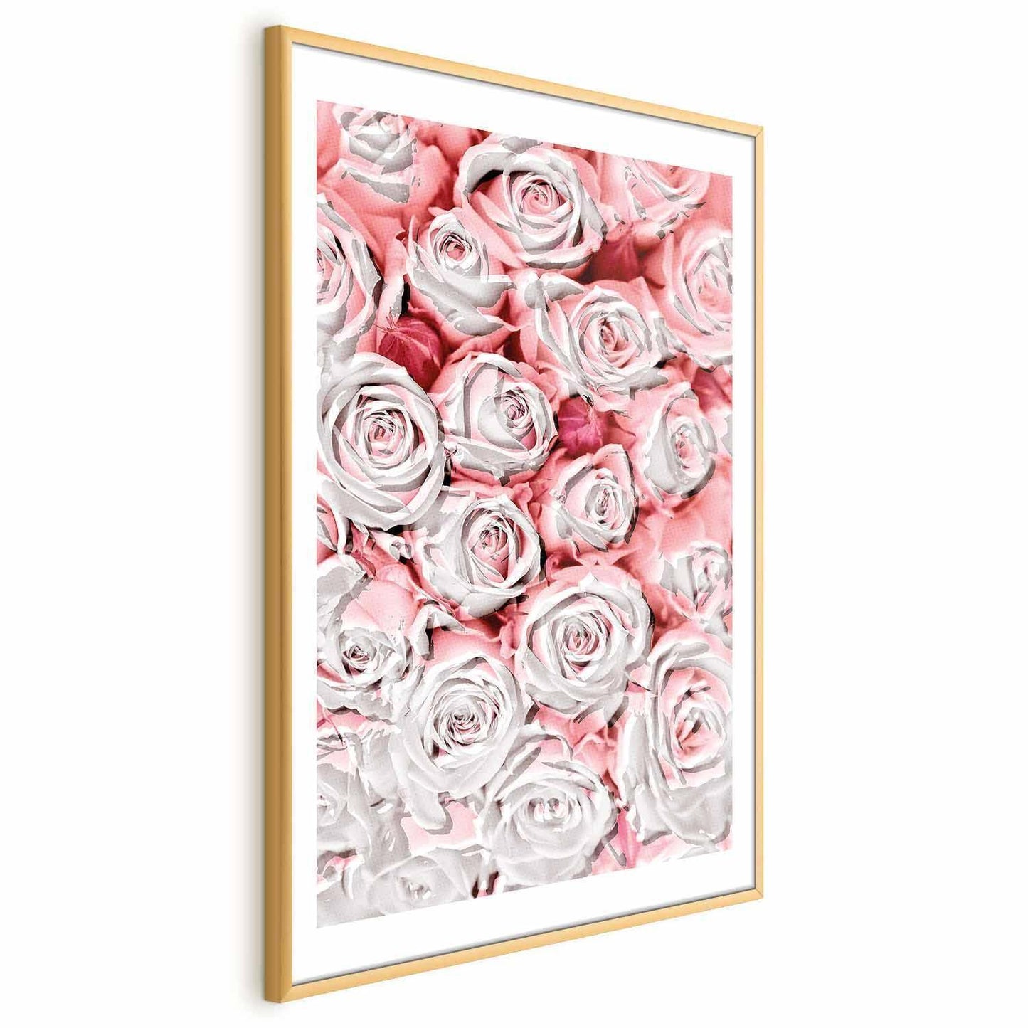 Poster - White Roses Artgeist