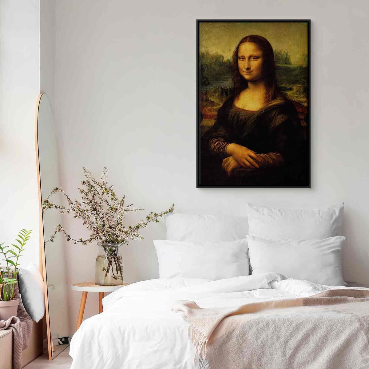 Leinwandbild - Leonardo da Vinci – Mona Lisa
