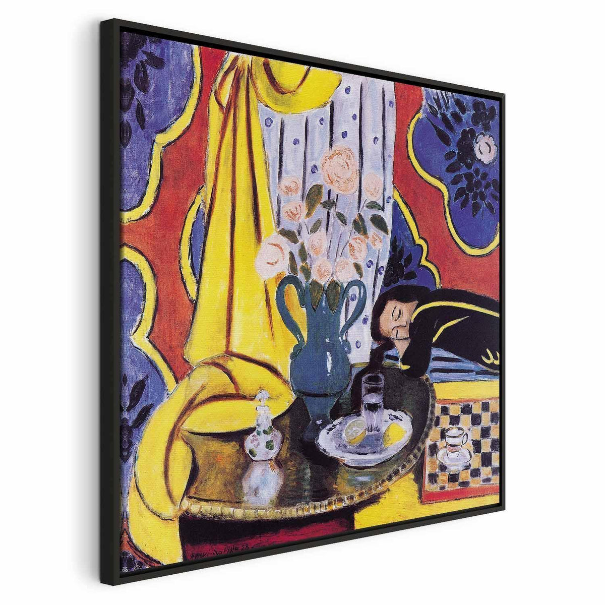 Leinwandbild - Henri Matisse – Harmony in Yellow
