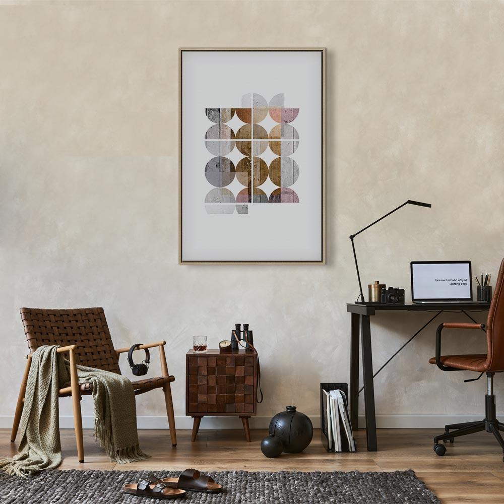 Leinwandbild - Harmonious Shape (1 Part) Vertical