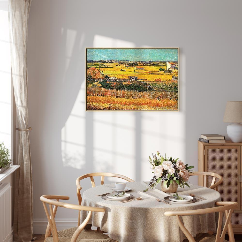 Leinwandbild - Vincent van Gogh – The Harvest