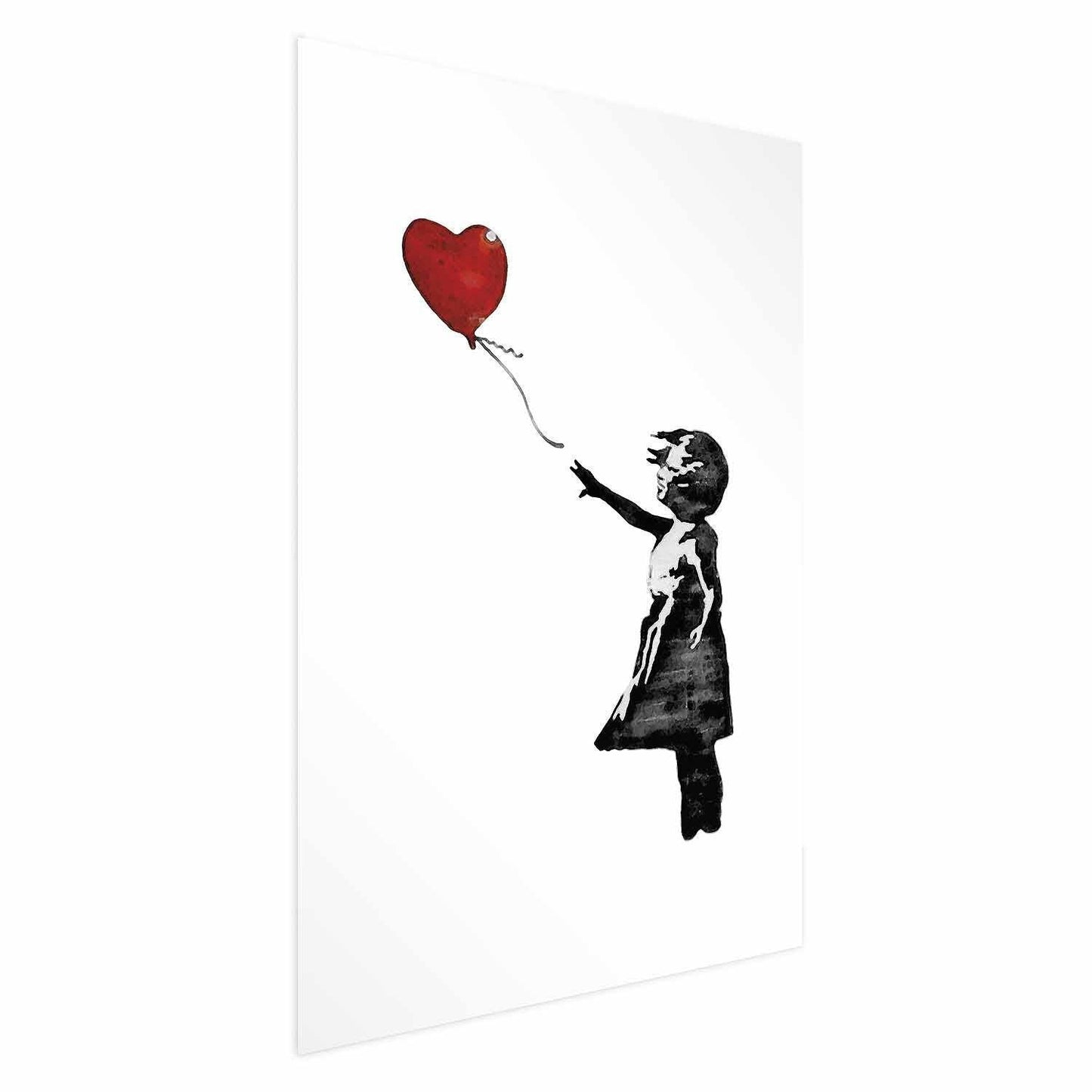 Poster - Banksy: Girl with a Balloon Artgeist