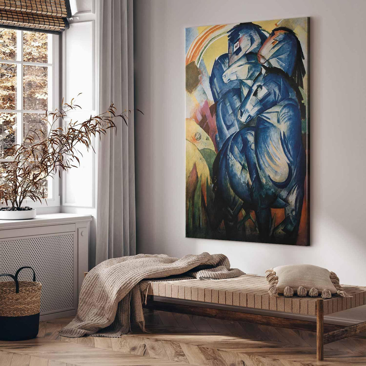 Wandbild XXL - Franz Marc – The Tower of Blue Horses