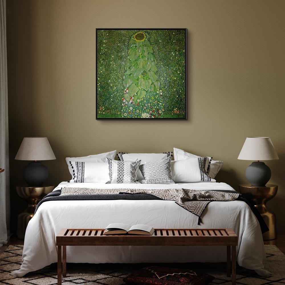 Leinwandbild - Gustav Klimt – The Sunflower