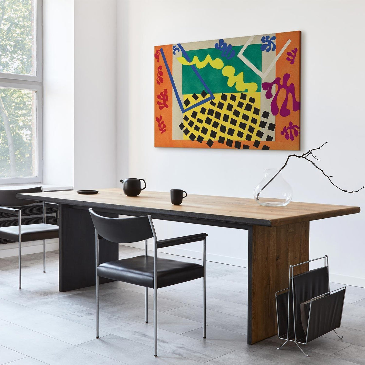 Leinwandbild - Henri Matisse – The Codomas (from Jazz)