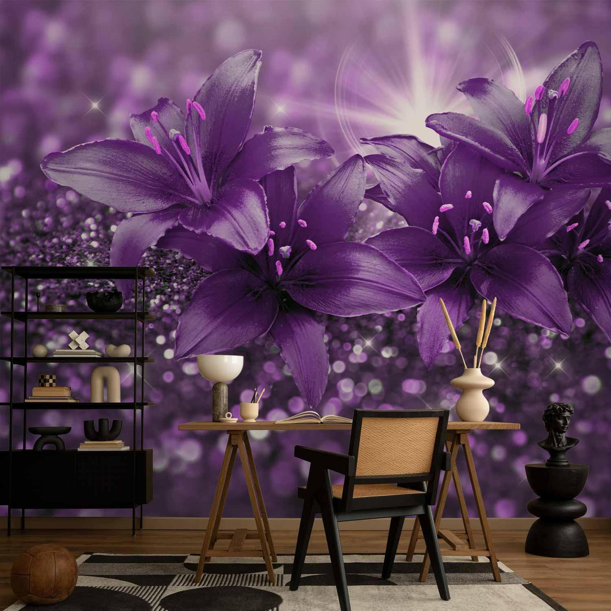 Fototapete - Masterpiece of Purple