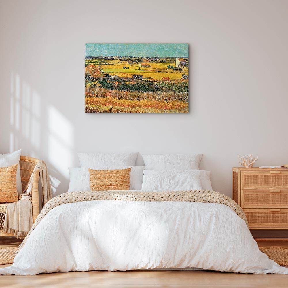 Leinwandbild - Vincent van Gogh – The Harvest