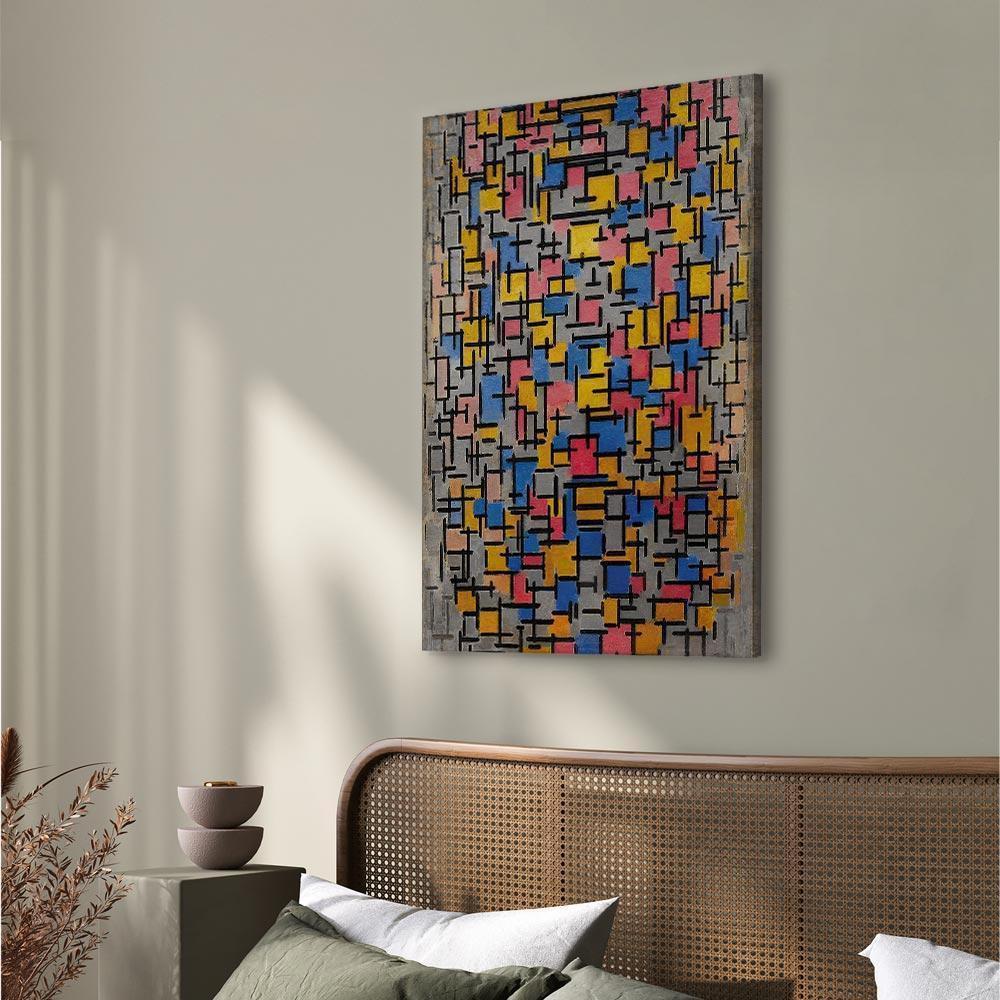 Leinwandbild - Piet Mondrian – Composition