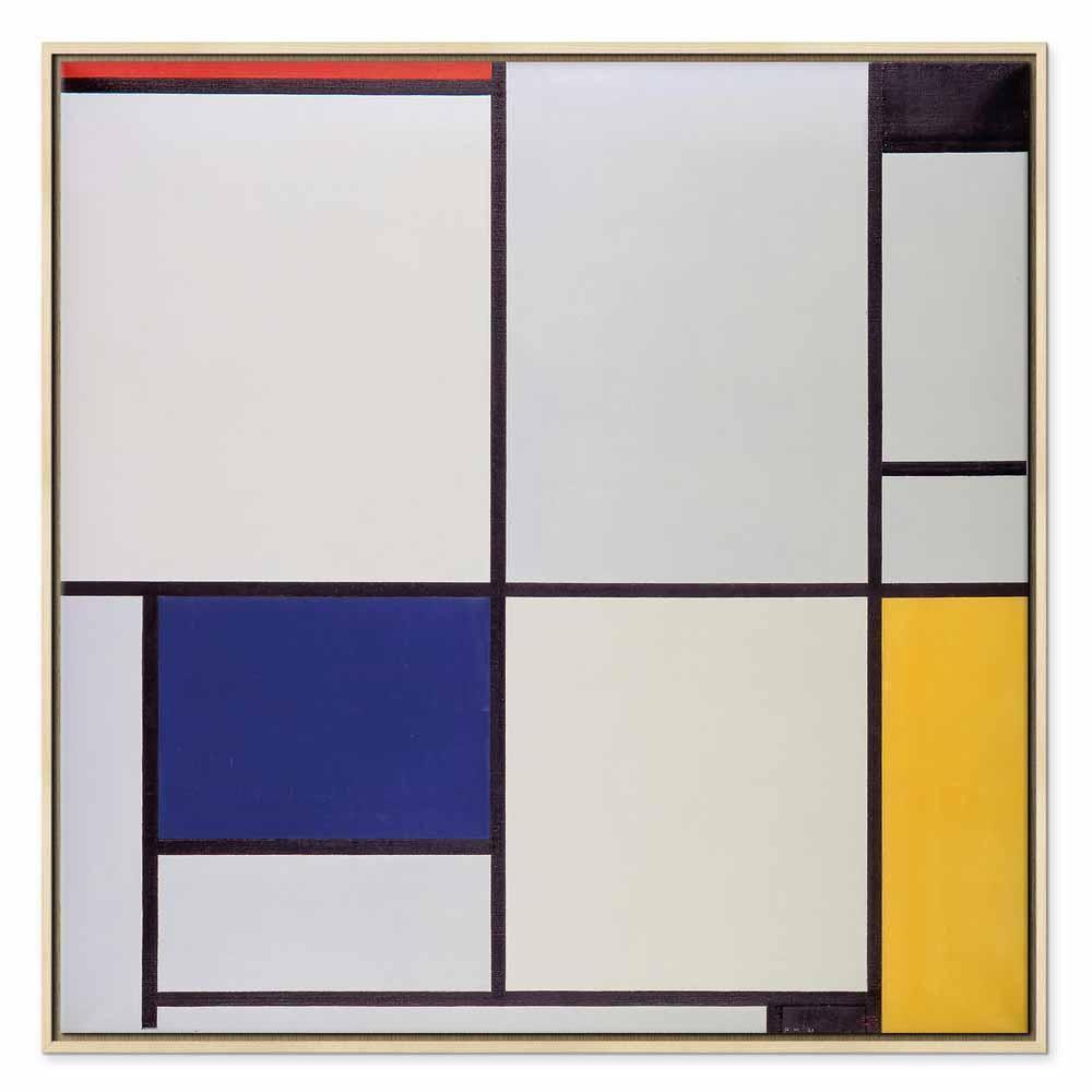Leinwandbild - Piet Mondrian – Tableau I