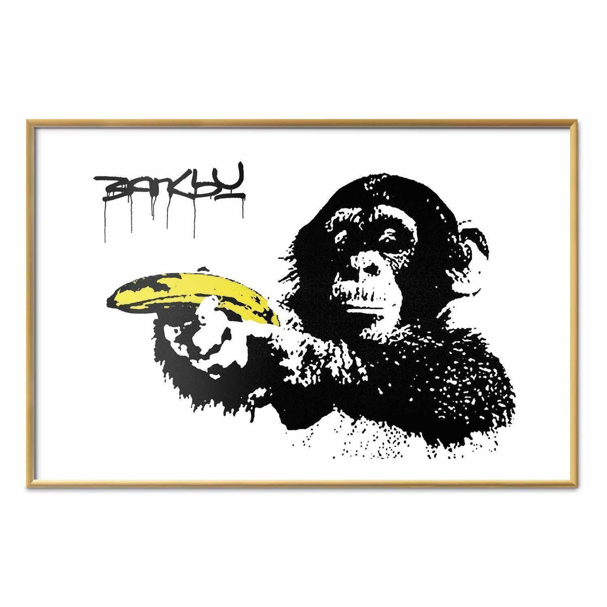 Poster - Banksy: Monkey with a Banana