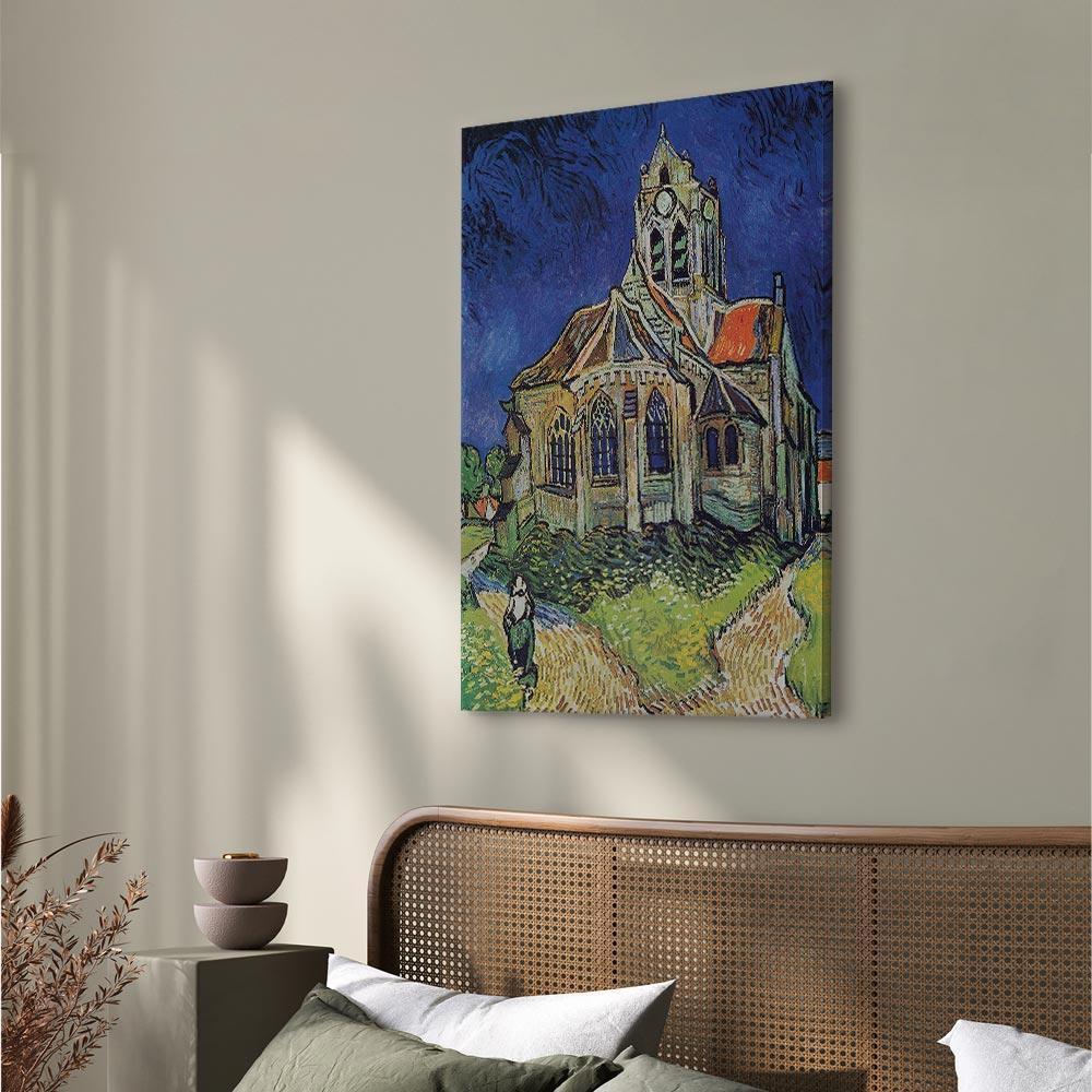 Leinwandbild - Vincent van Gogh – Church at Auvers