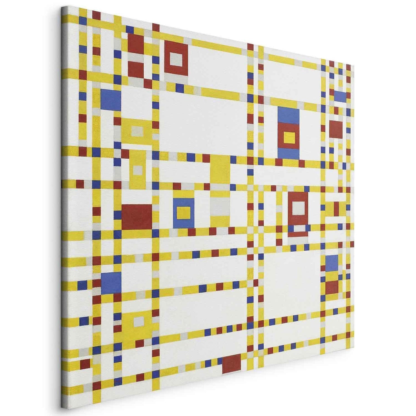 Leinwandbild - Broadway Boogie Woogie (Piet Mondrian) Artgeist