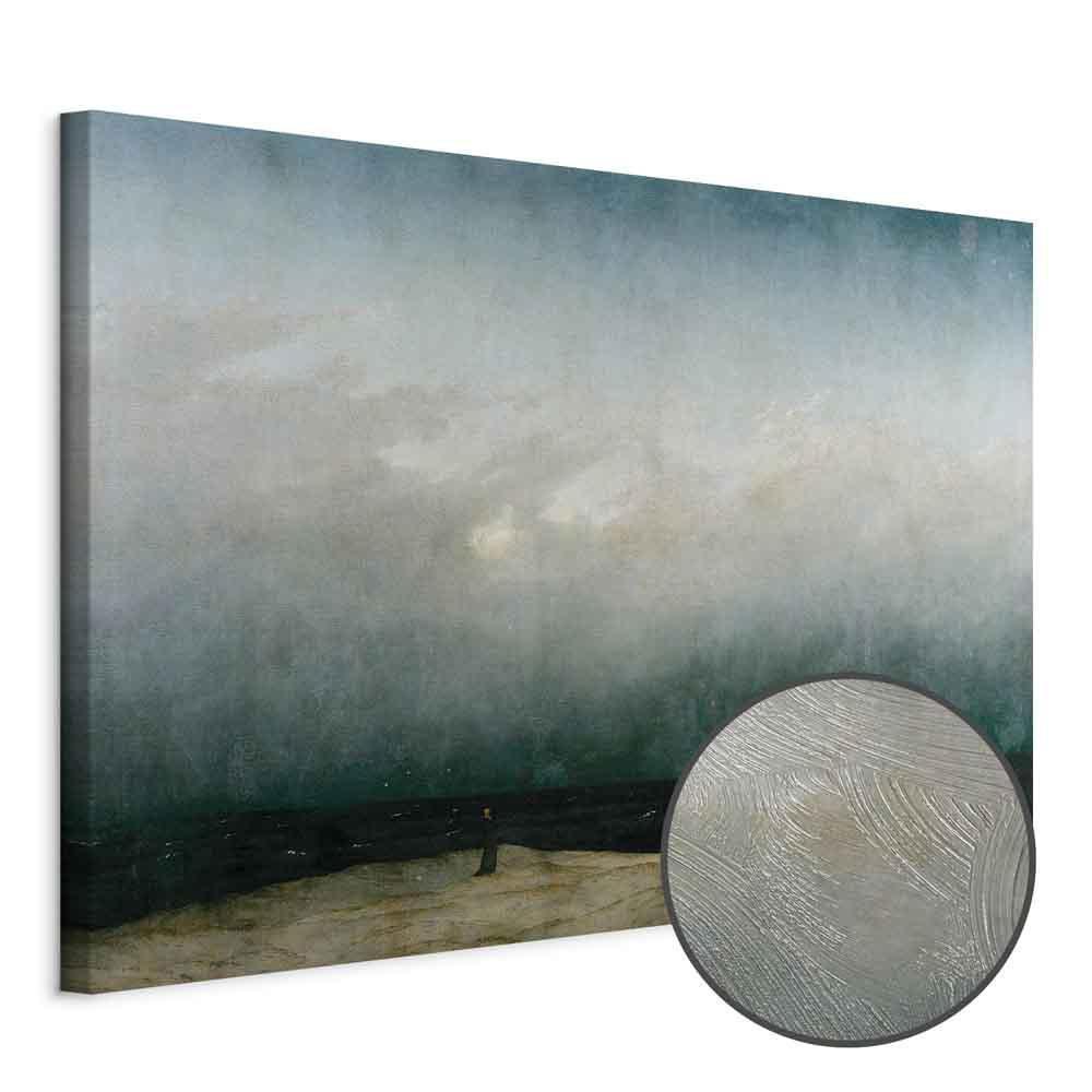 Leinwandbild - Caspar David Friedrich – The Monk by the Sea