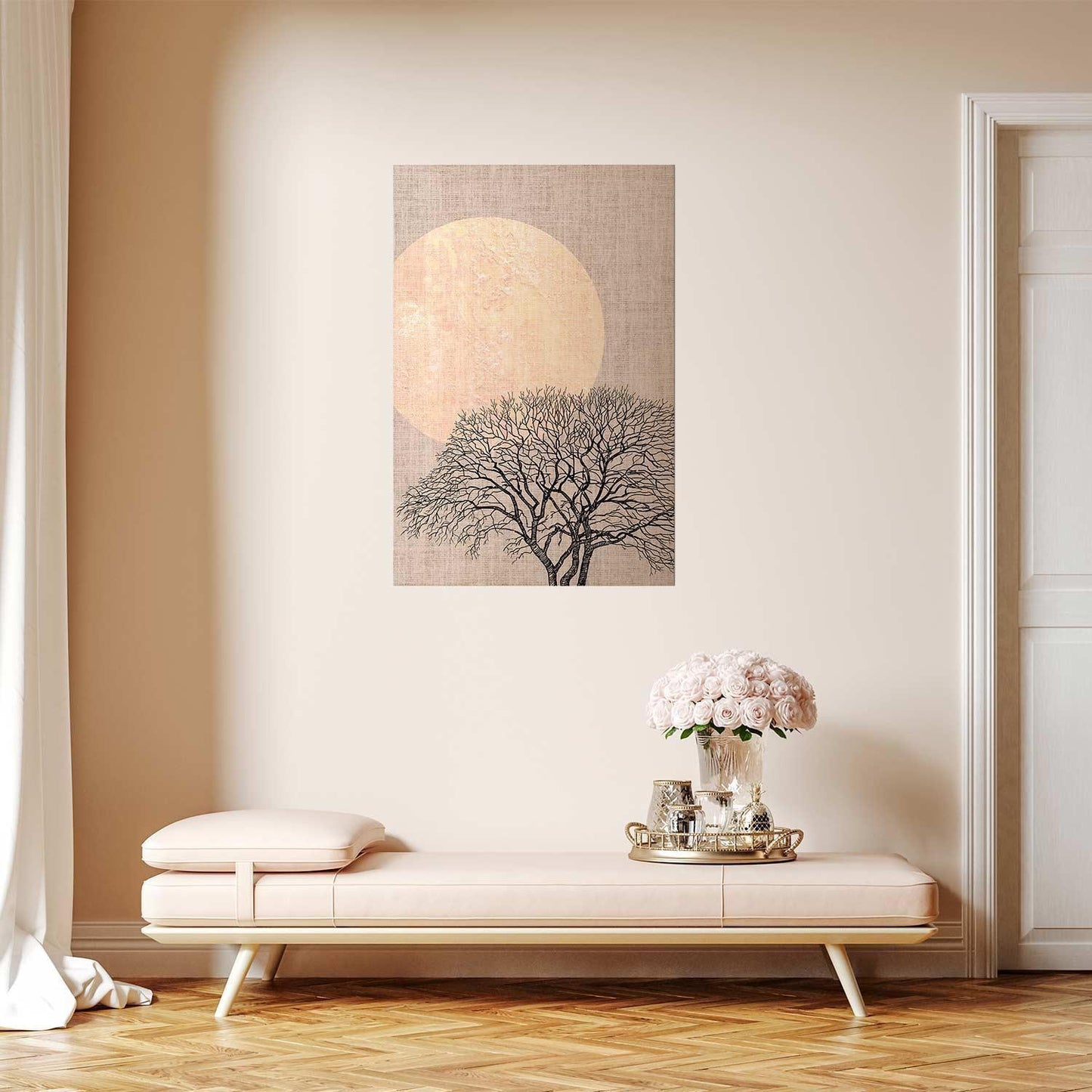 Poster - Morning Full Moon Artgeist