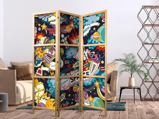 Japanischer Paravent - Teenager's Space I