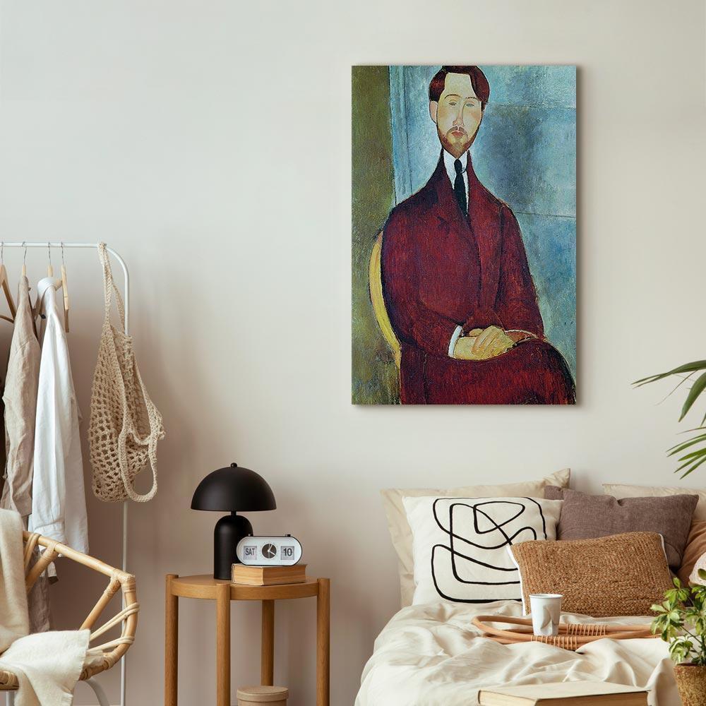 Leinwandbild - Amedeo Modigliani – Leopold Zborowski