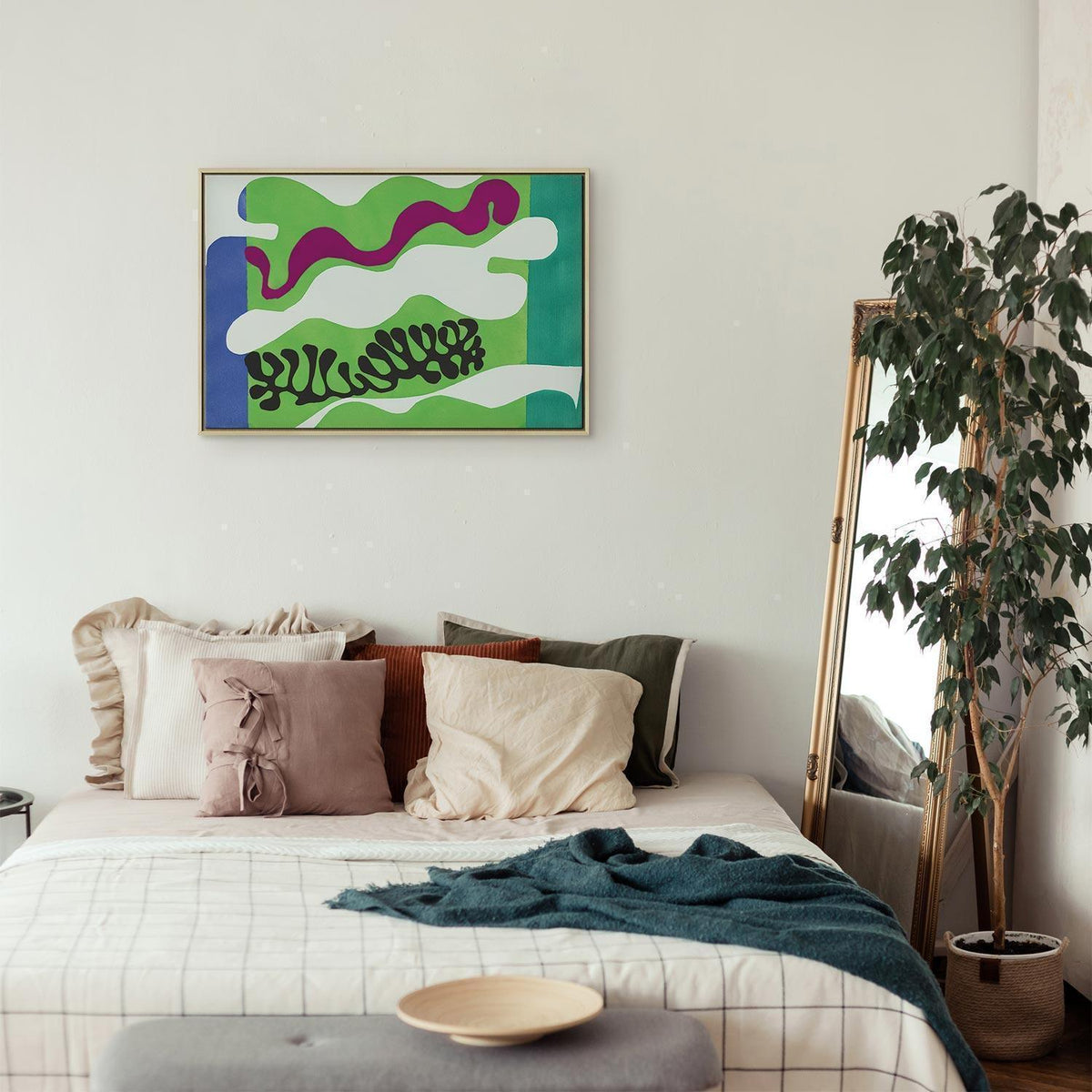Leinwandbild - Henri Matisse – Lagoon II (from Jazz)
